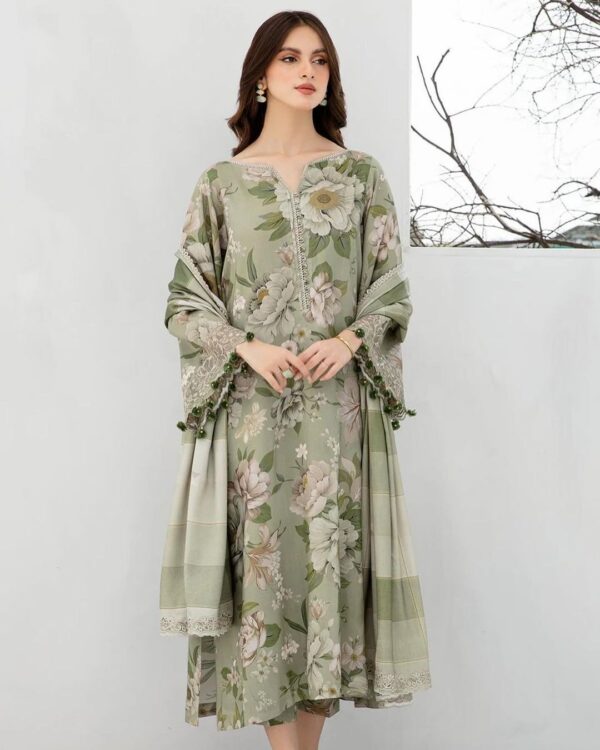 🫒 Premium Digital Print Olive Three Piece - Image 3