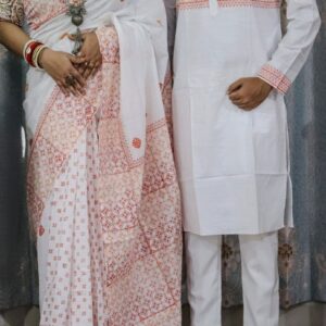 👫 Couple Set – Premium Sharee & Panjabi