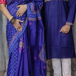 👫 Couple Set – Premium Sharee & Panjabi