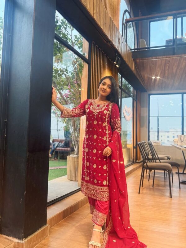 🌟 Premium Pakistani Aspire Three Piece Set - Image 3