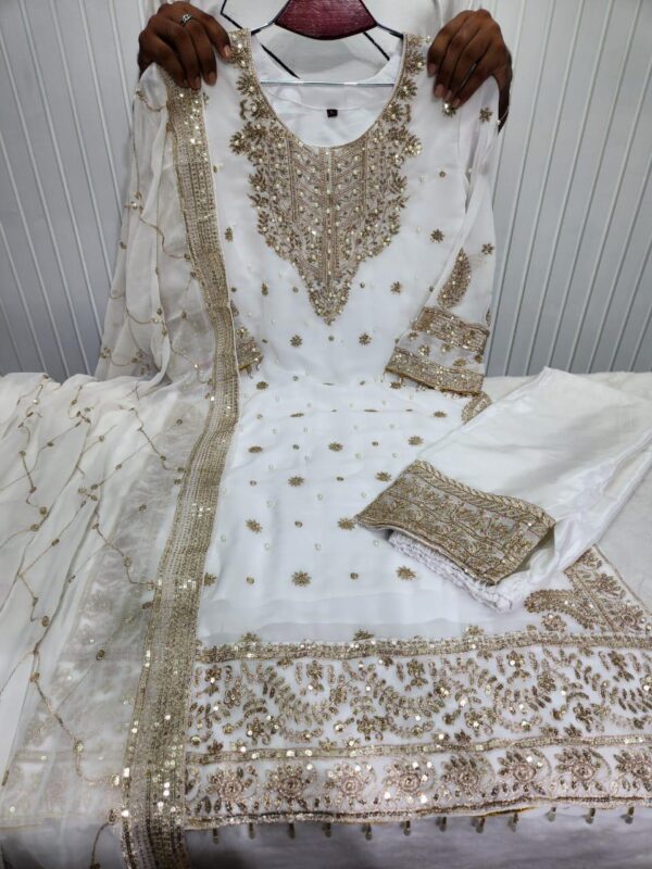 Premium Readymade Three Piece Sharara Set