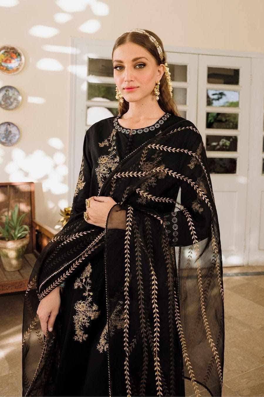 Readymade Afsan Print Three Piece – Pure Cotton - Image 3