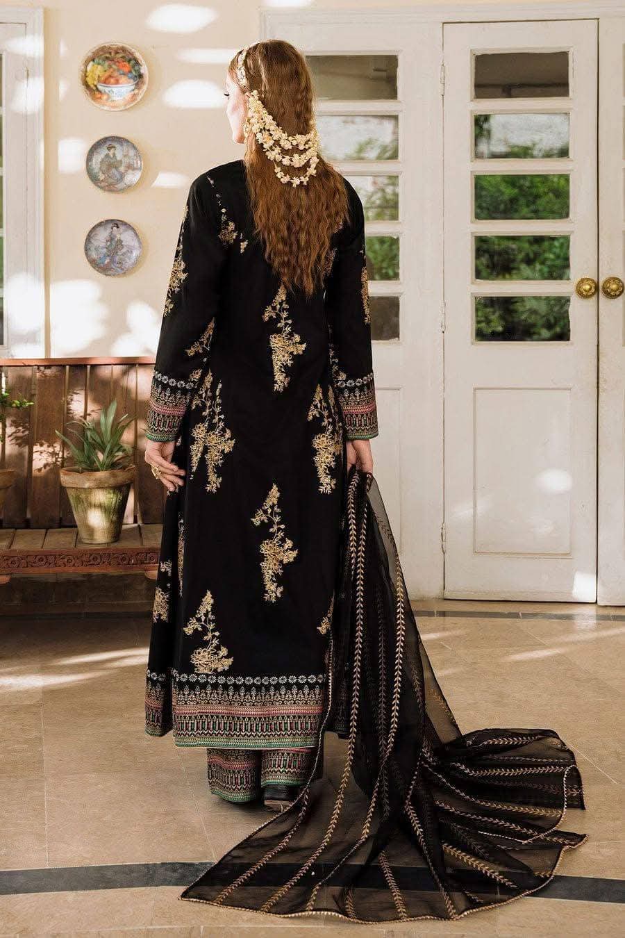 Readymade Afsan Print Three Piece – Pure Cotton - Image 4