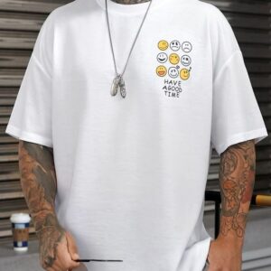 👕 Stylish Drop Shoulder T-Shirt – Premium Quality Cotton