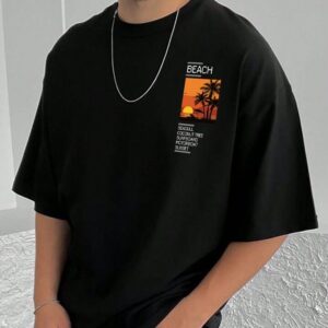 👕 Stylish Drop Shoulder T-Shirt – Premium Quality Cotton