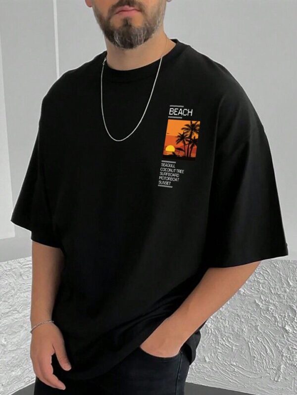 👕 Stylish Drop Shoulder T-Shirt – Premium Quality Cotton