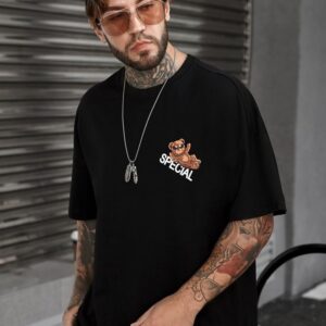 👕 Stylish Drop Shoulder T-Shirt - Premium Quality Cotton